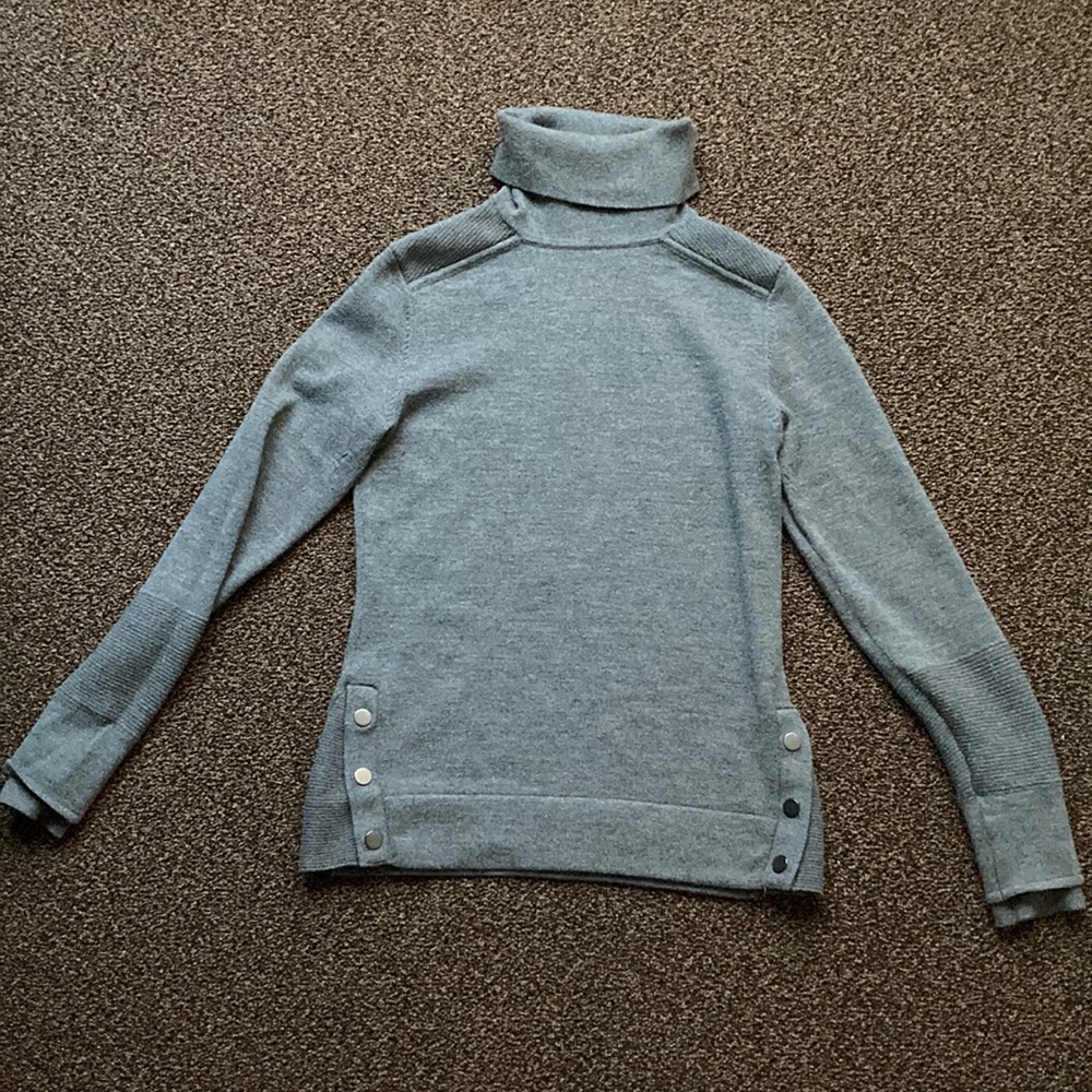 Athleta turtleneck sweater merino wool